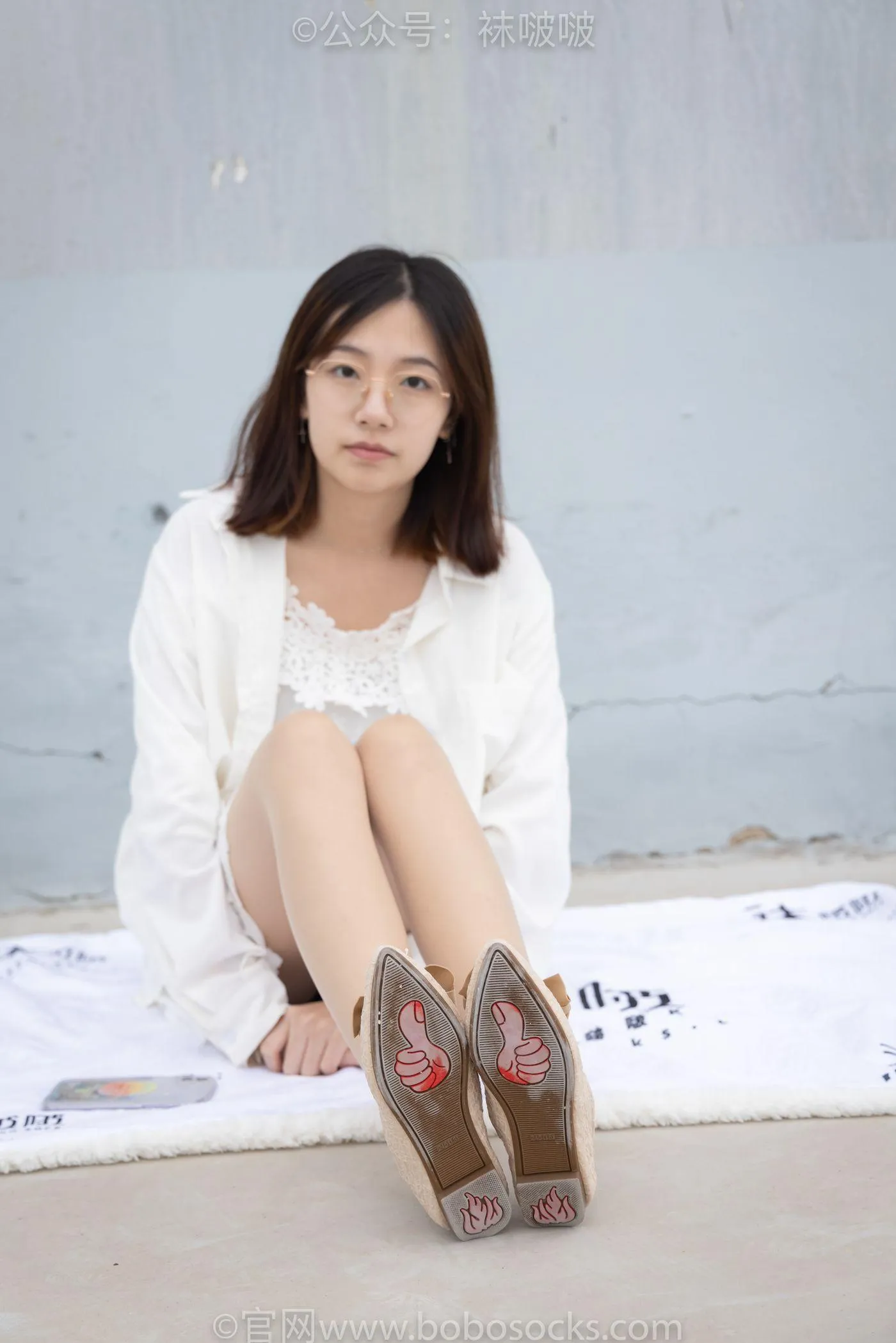 [BoBoSocks袜啵啵]NO.048 小甜豆-平底鞋、肉丝 [146P]插图8